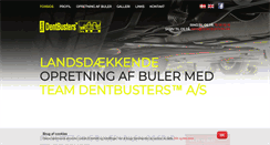 Desktop Screenshot of dentbusters.dk